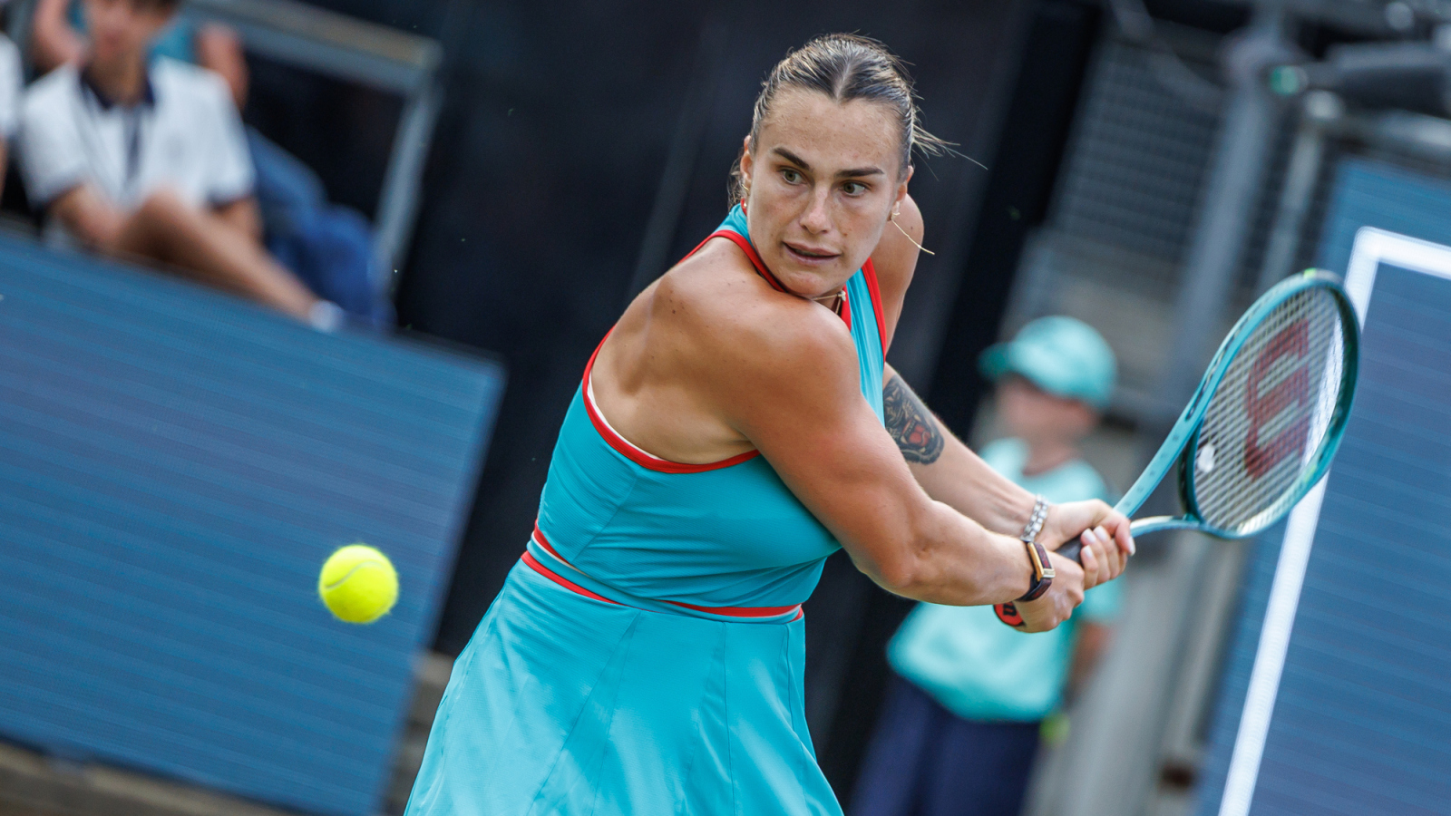 Rain halts Aryna Sabalenka's Berlin debut after dominant first set