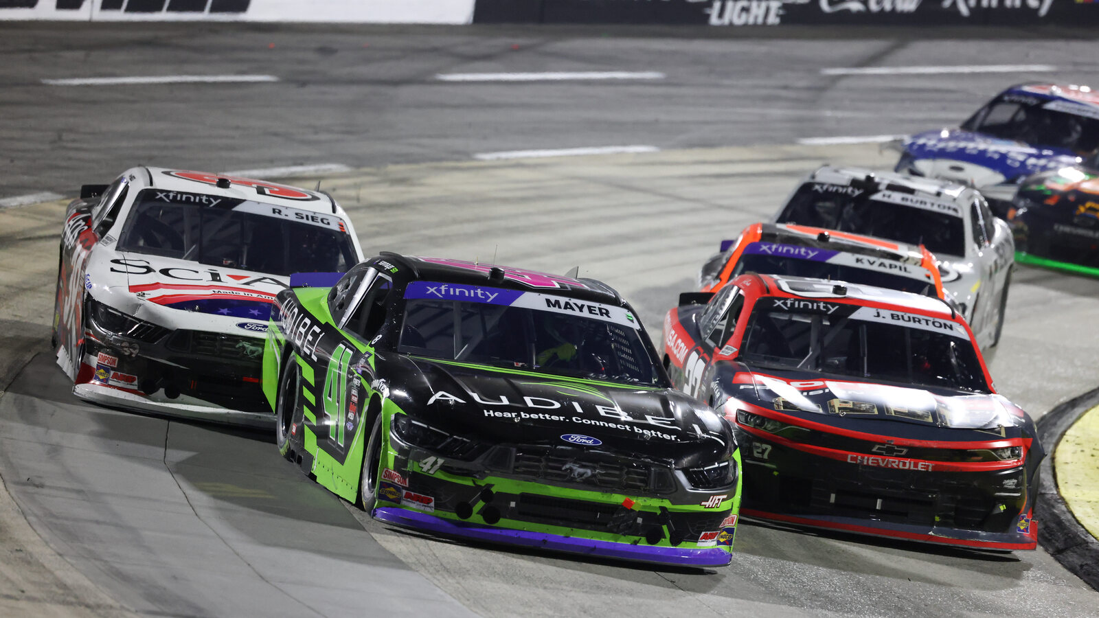 Haas Factory reacts to NASCAR suspending Sam Mayer, names replacement driver for Phoenix