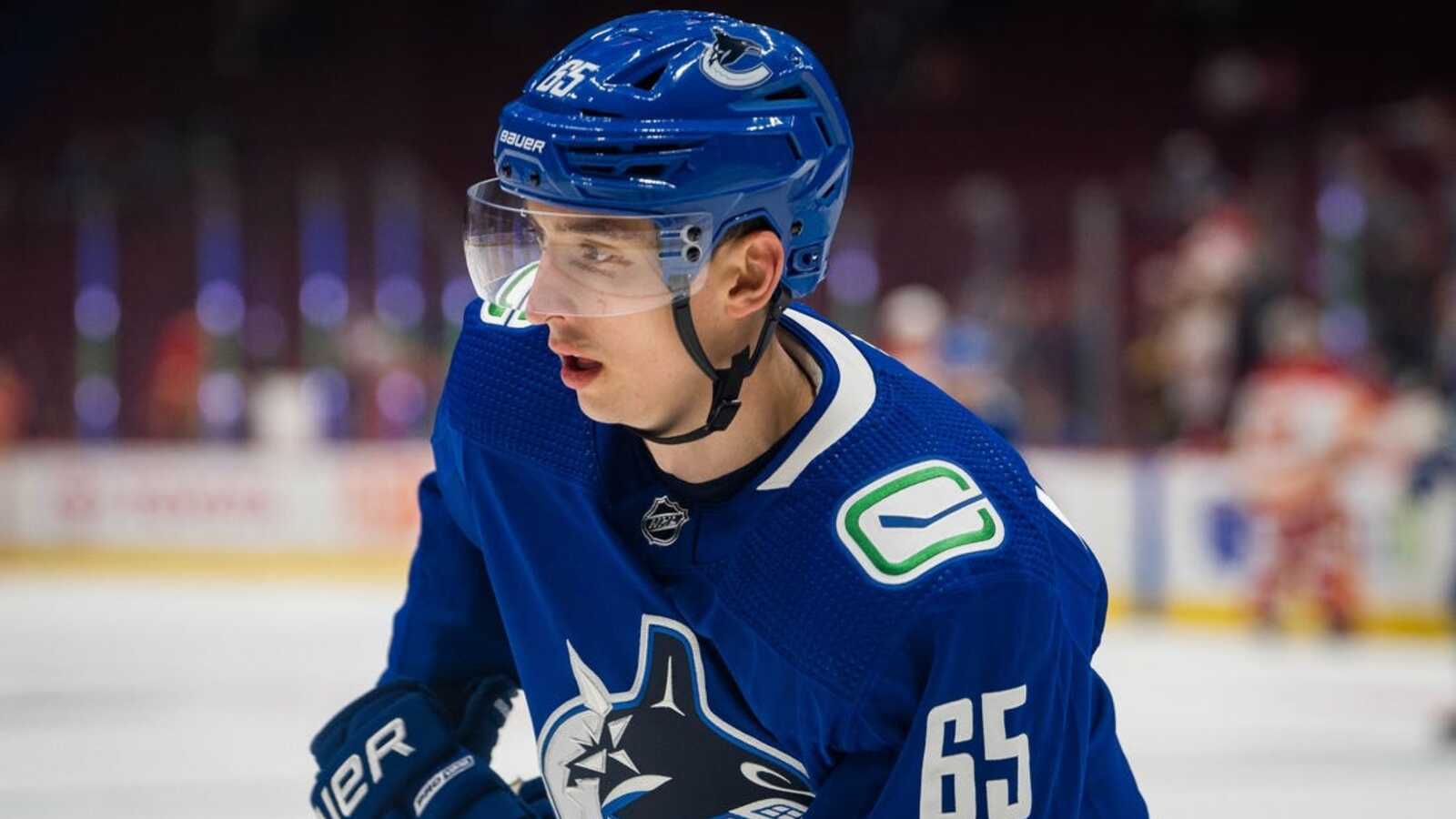 Canucks' Ilya Mikheyev leaves camp for personal reasons