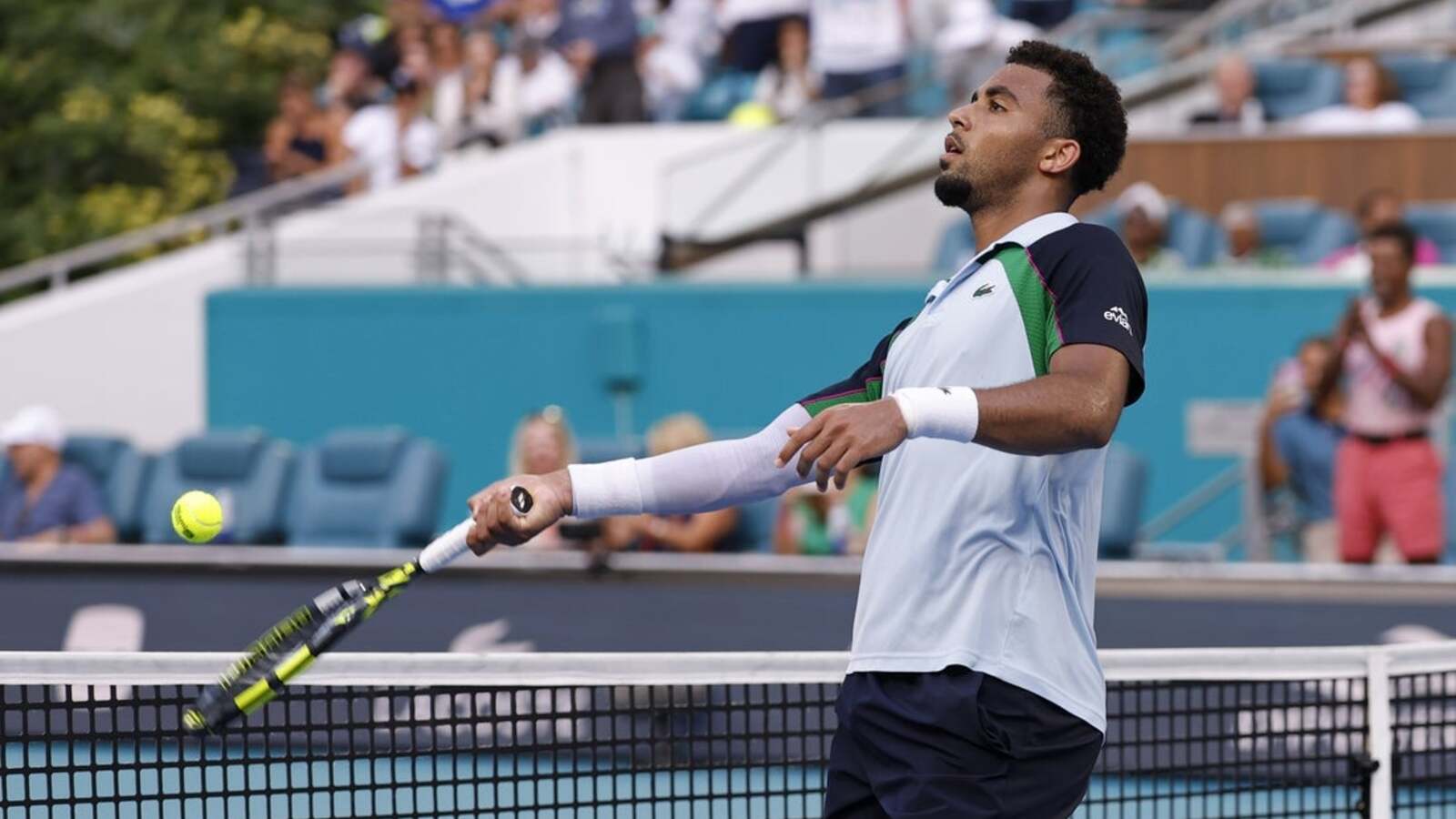 No. 14 Arthur Fils (back) hopes to return for Wimbledon