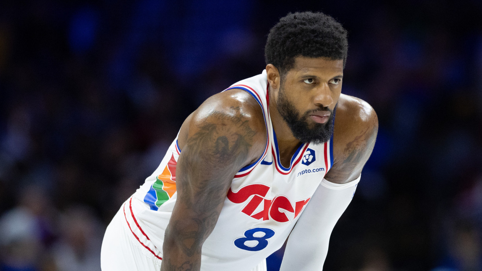 76ers' Paul George not yet ready to return from injury