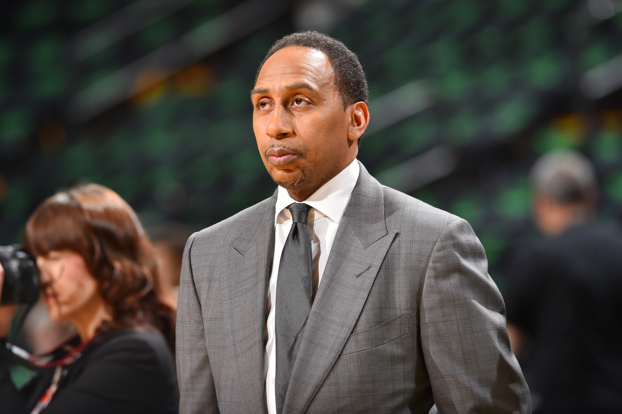 Stephen A Smith Gets Meme Treatment After Posting Green Screen