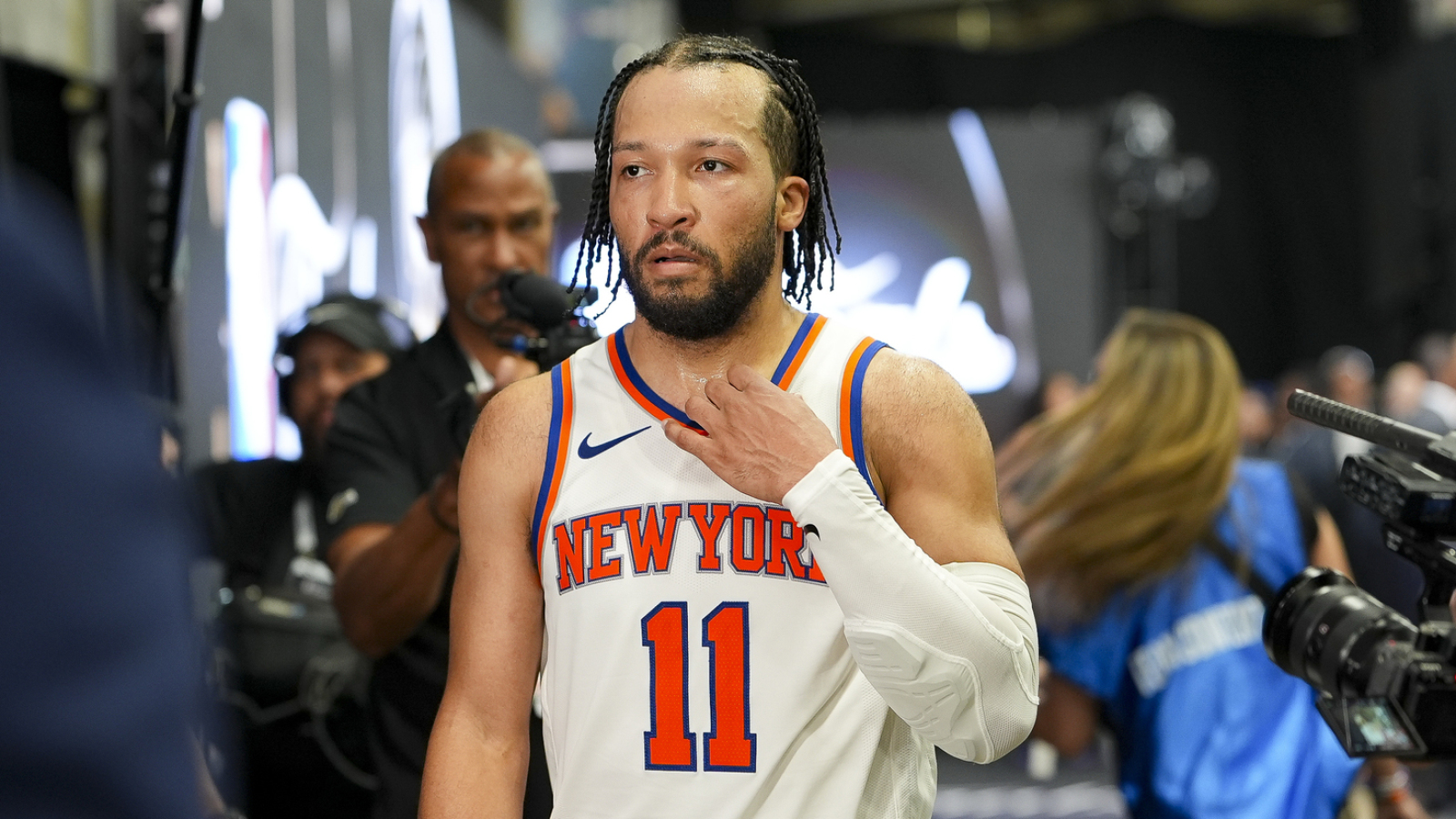 NBA announces Jalen Brunson news before Knicks vs. Spurs Game 2