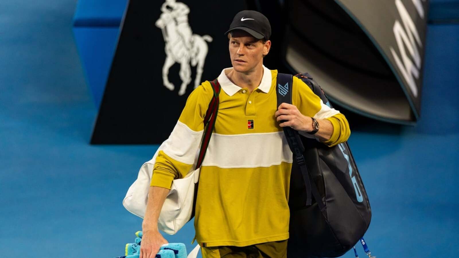Match involving Jannik Sinner temporarily suspended due to heat rule