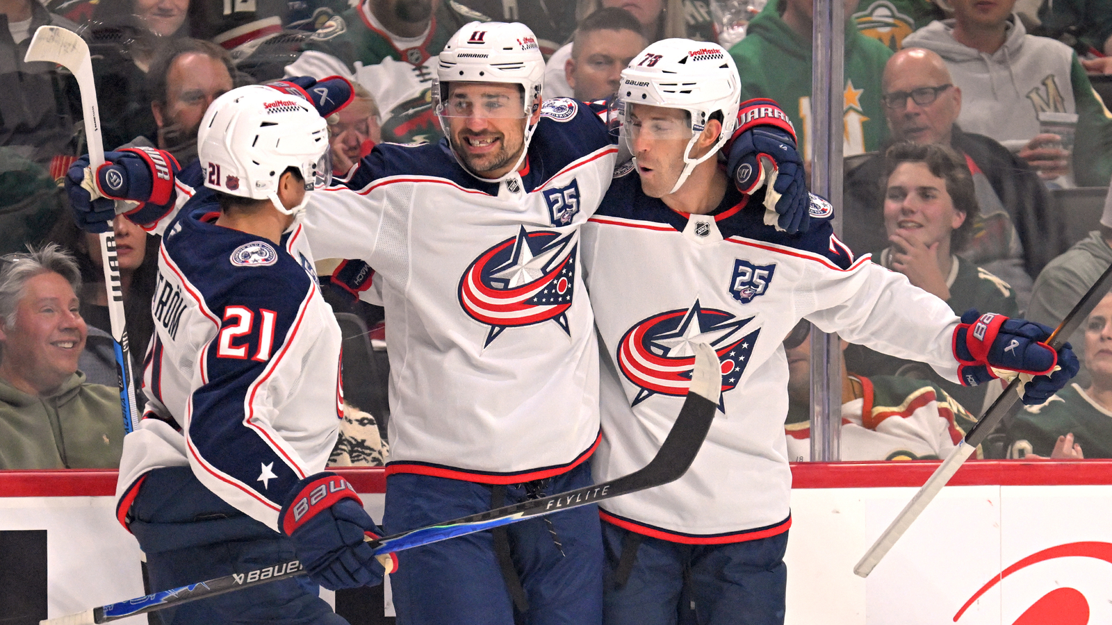 Blue Jackets' Miles Wood out at least one week