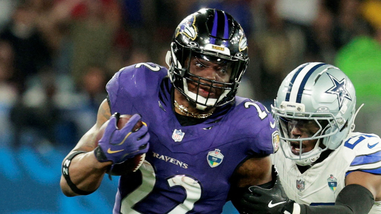 Ravens beat Cowboys 34-31 in Brazil as Derrick Henry adds to NFL records