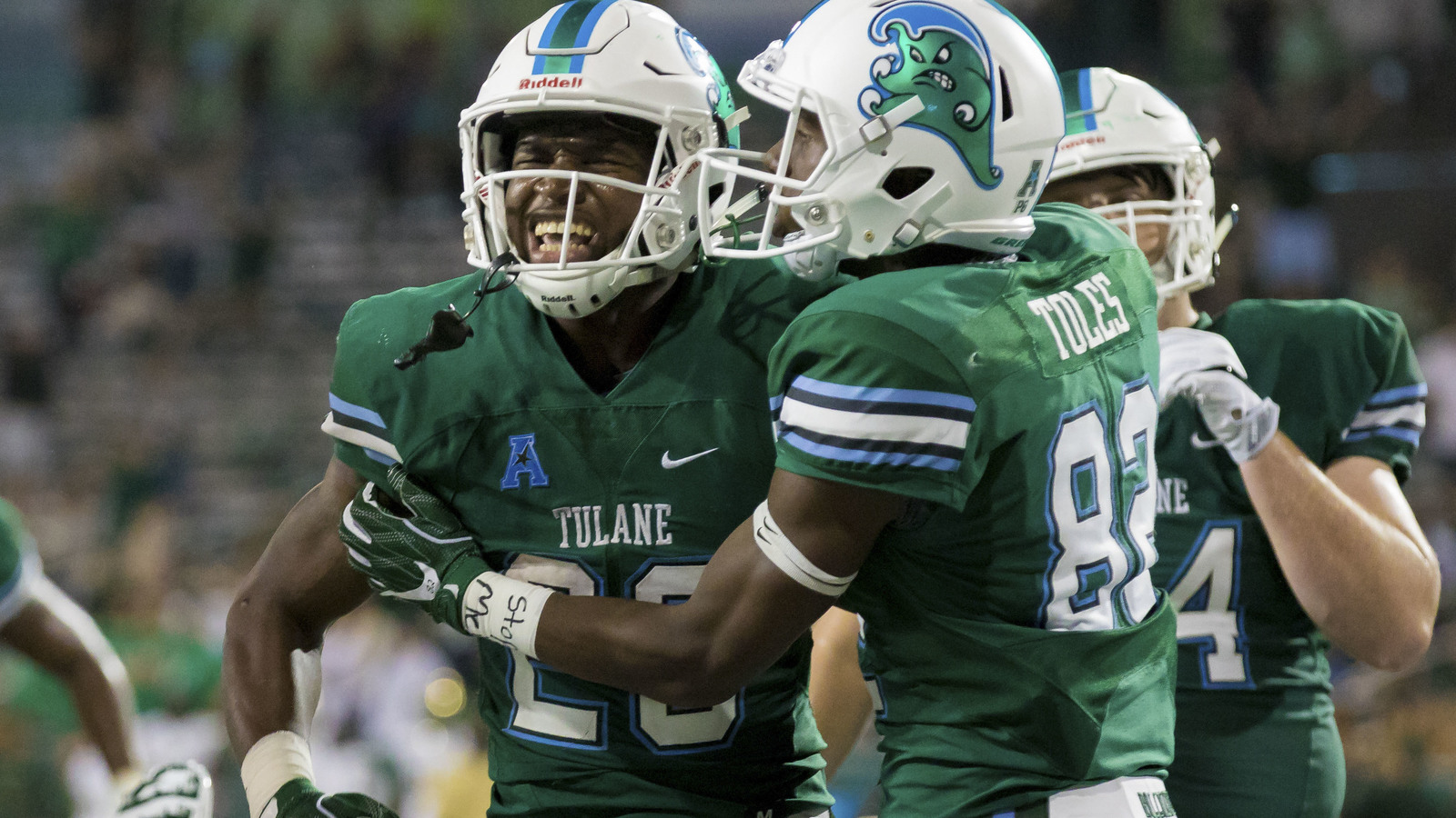 tulane blue jerseys