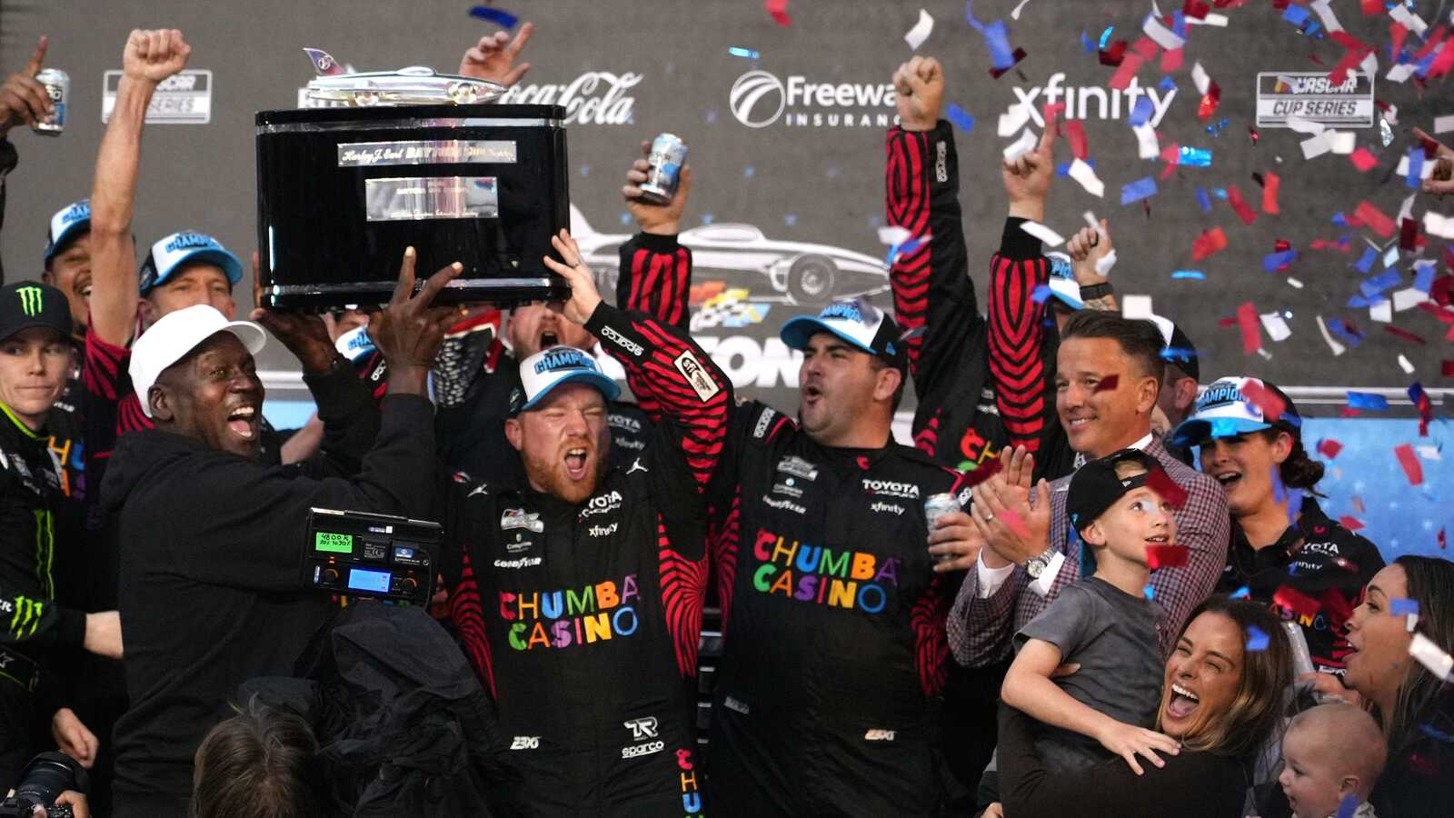 Michael Jordan had the most wholesome reaction to his team winning the Daytona 500