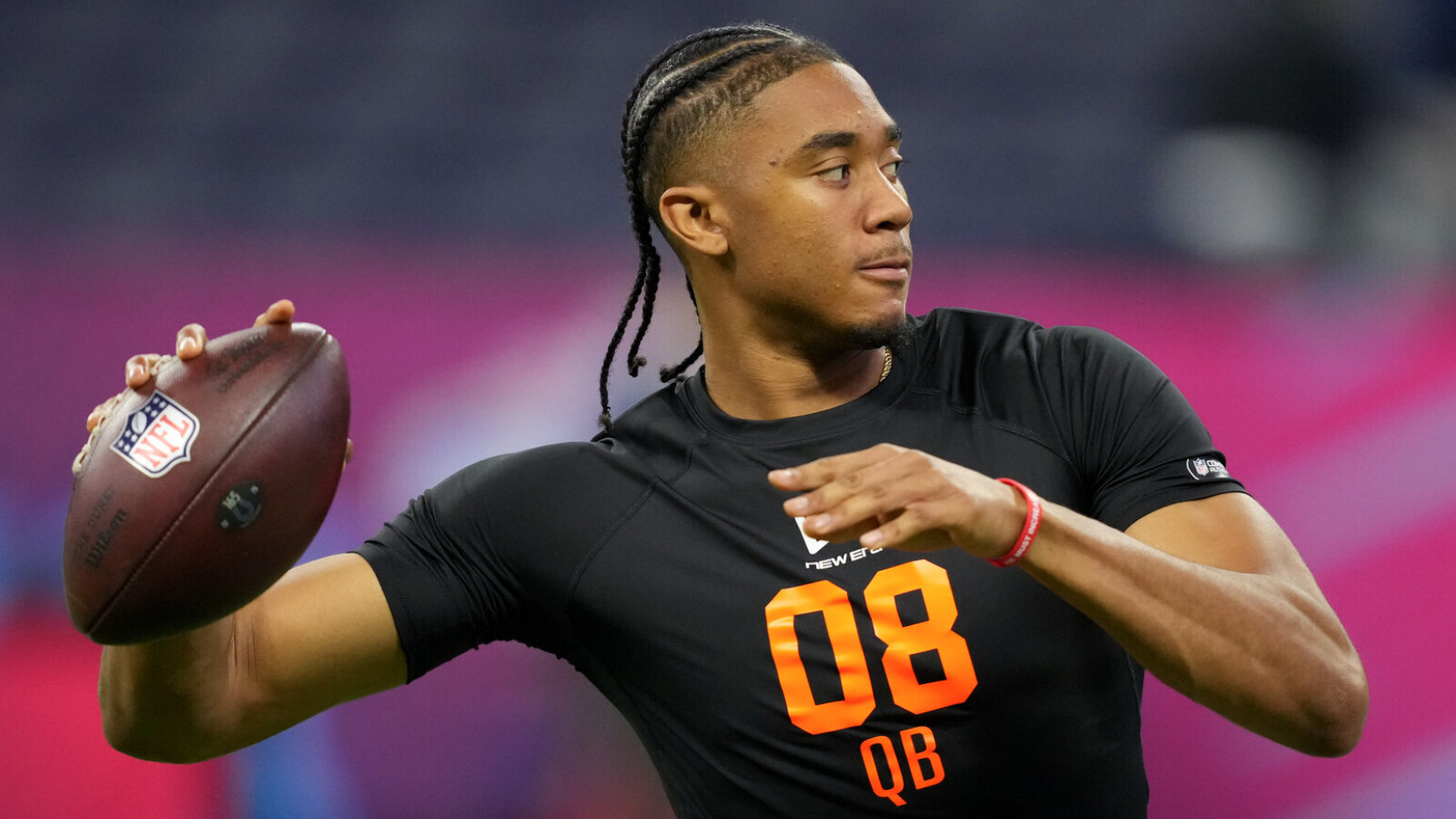 Taylen Green's eye-opening combine performance could cause quarterback to rise draft boards