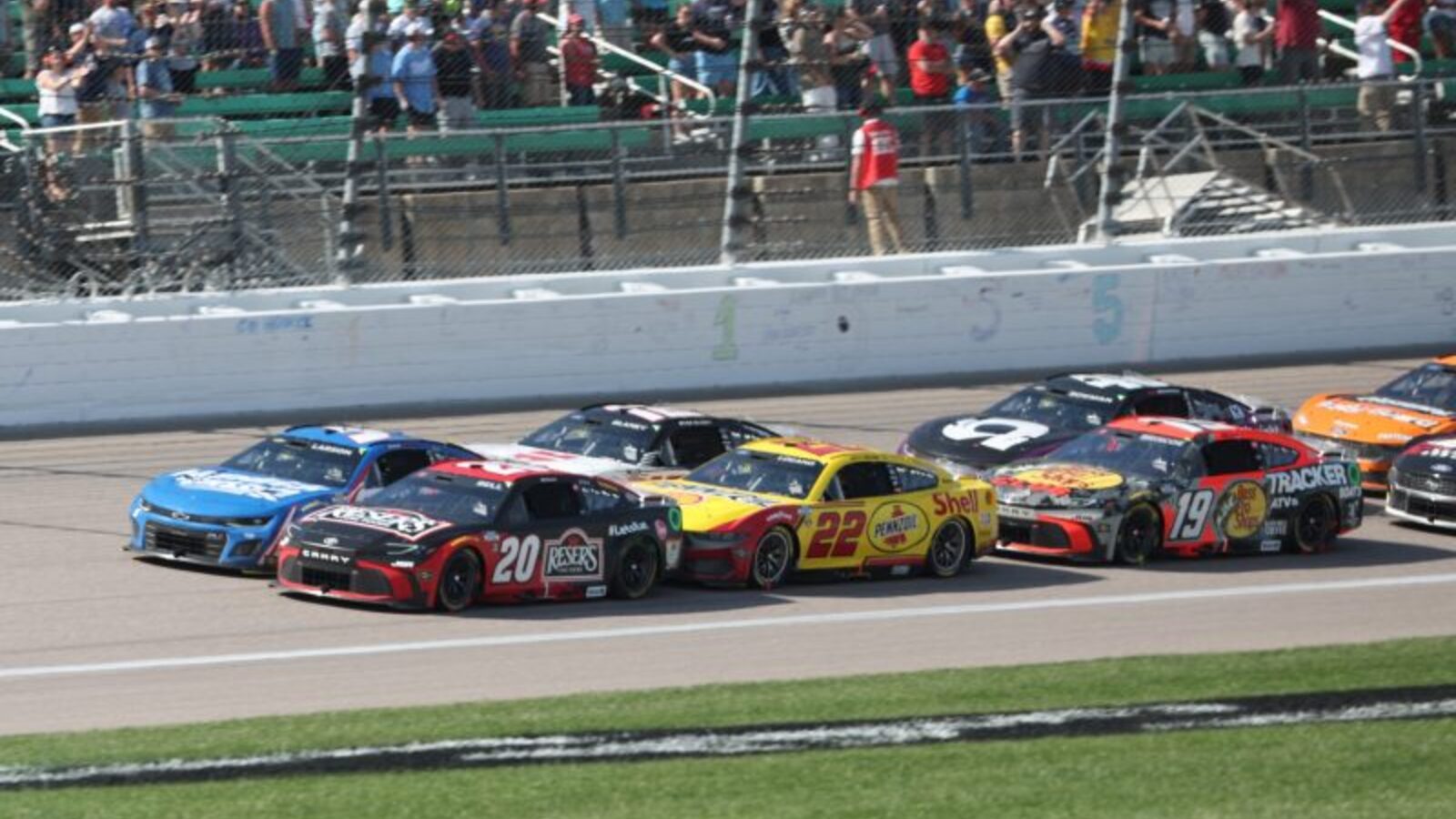 Cup Series: Hollywood Casino 400 at Kansas Starting Lineup
