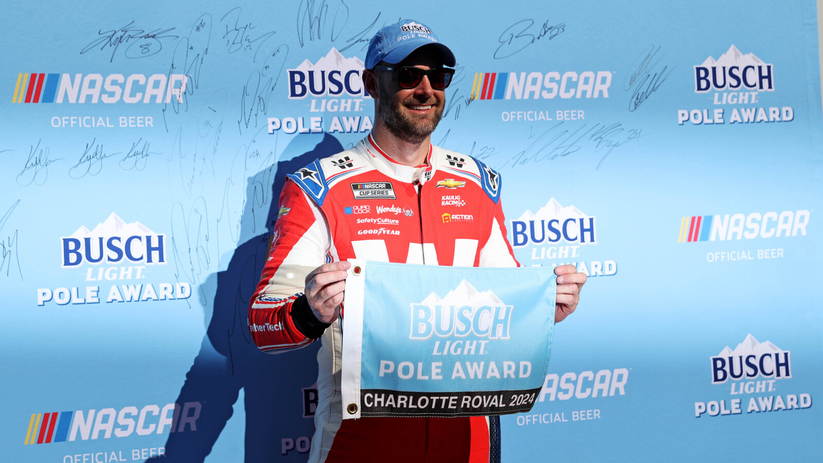 Shane van Gisbergen records first Cup career pole at Charlotte Roval