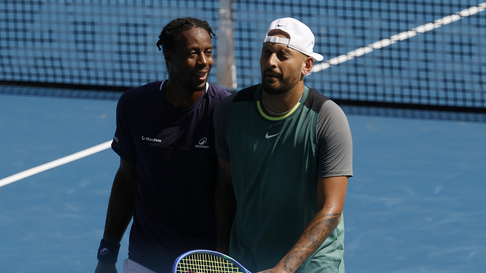 Painful Return: Kyrgios' ‘cooked’ knee dooms DC Open doubles dream in showman Monfils duo