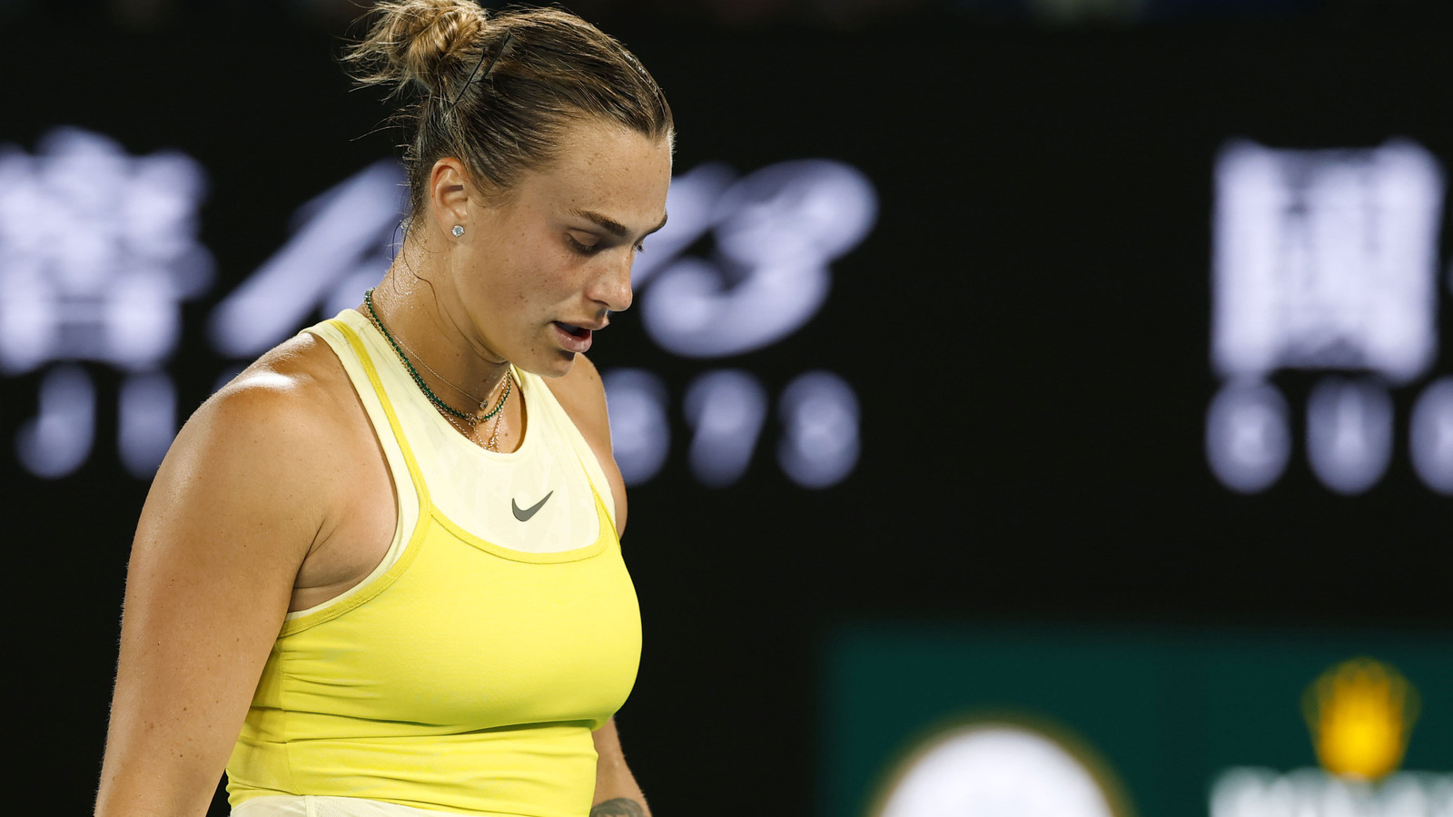 Watch: A cat steals the show in Aryna Sabalenka’s shocking loss at Qatar Open