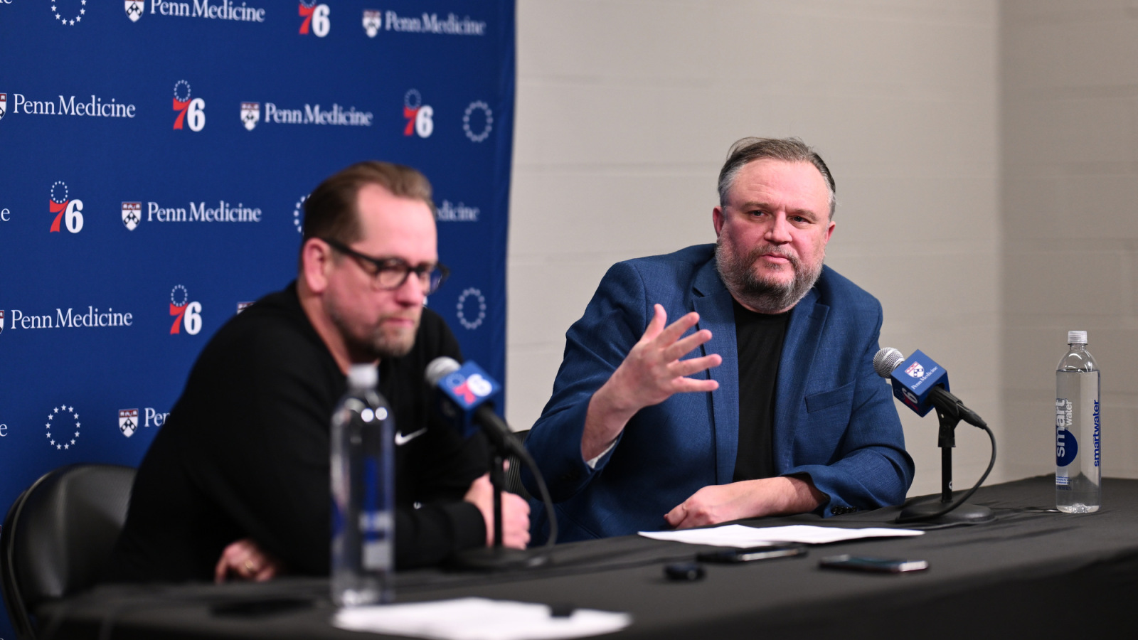 Injuries mean 76ers are facing a season of small ball