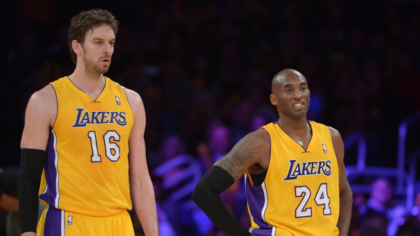 Pau Gasol pays homage to Kobe Bryant ahead of Lakers jersey retirement