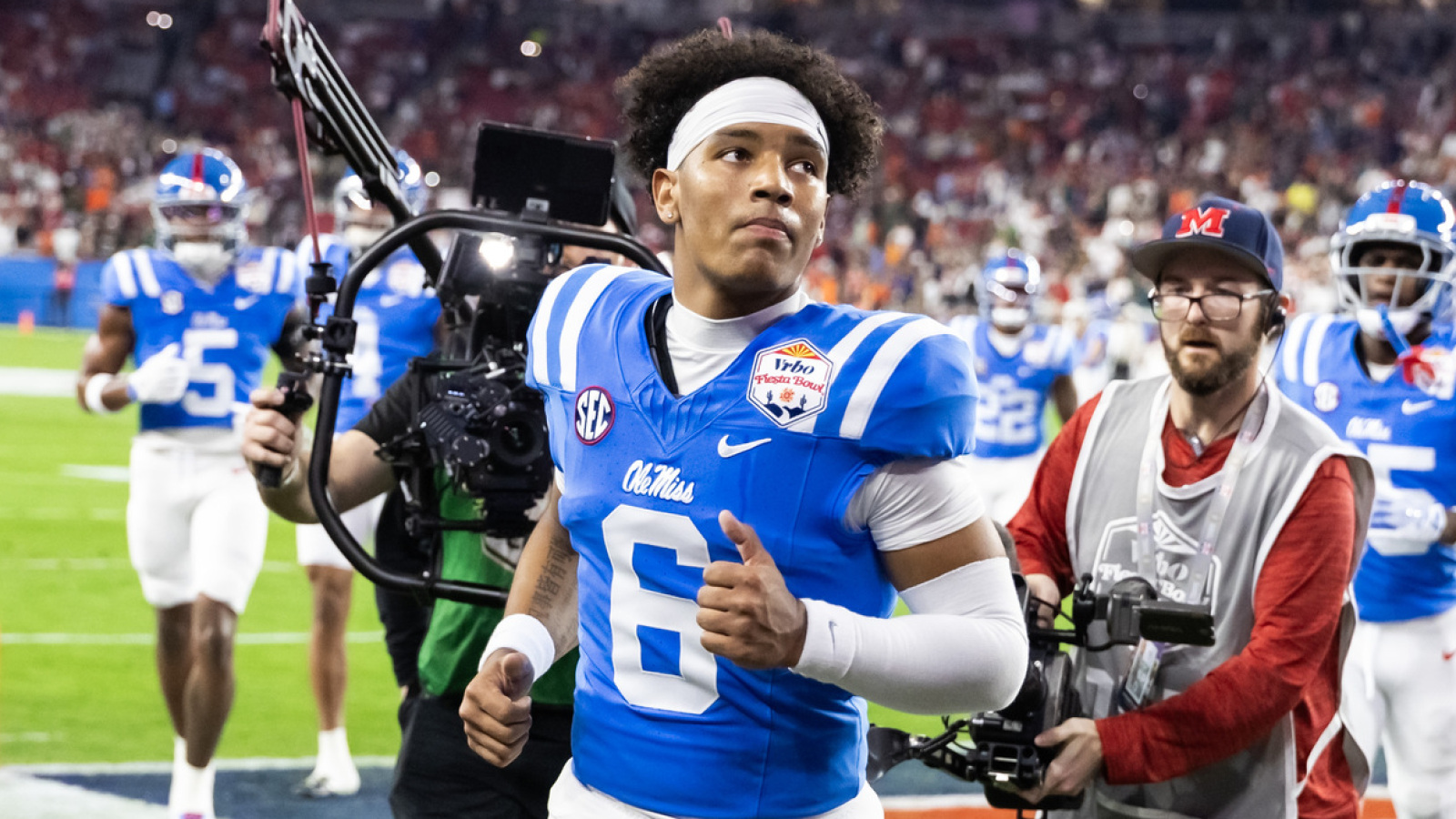 Ole Miss QB Trinidad Chambliss not shying away from Lane Kiffin and LSU