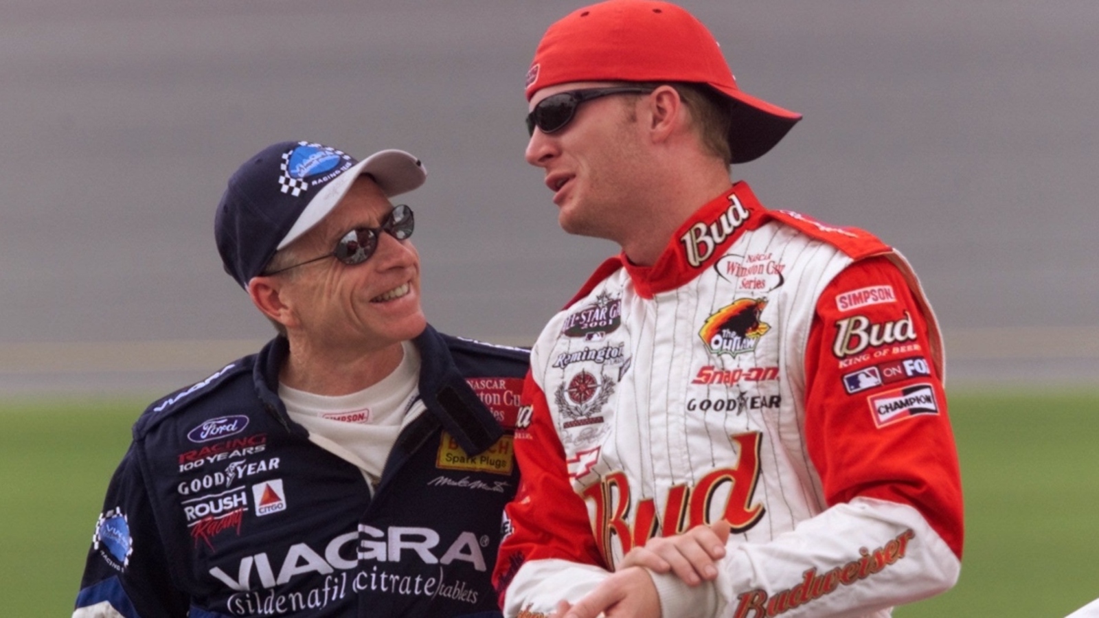 Dale Earnhardt Jr. unveils new Budweiser, MLB No. 8 paint scheme for 2025 Speedway Classic