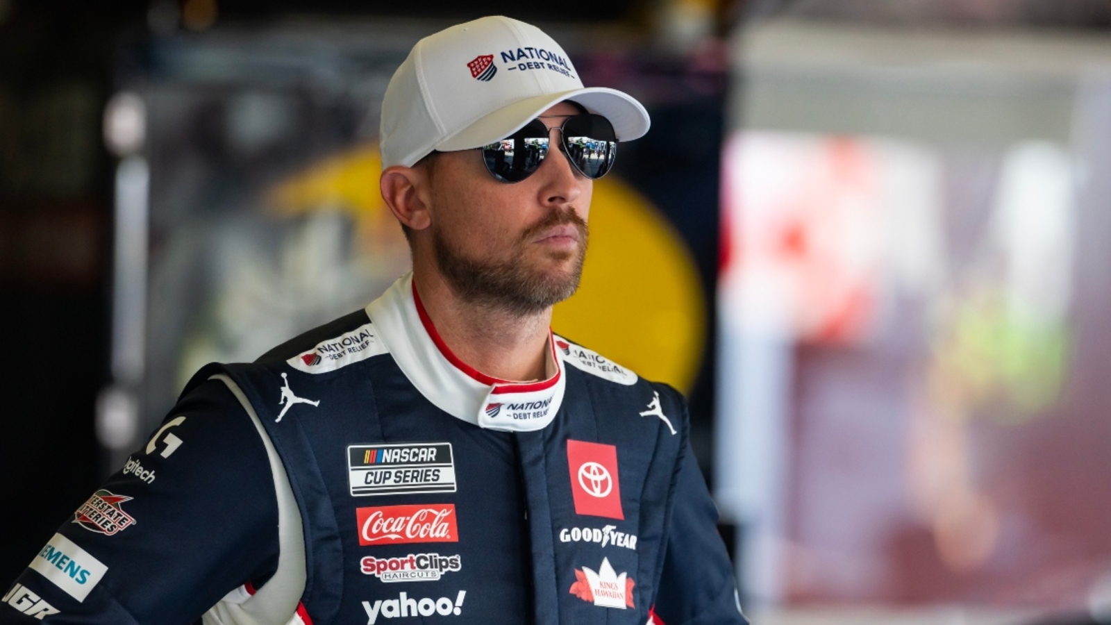 Denny Hamlin slams Austin Dillon into gravel trap at COTA
