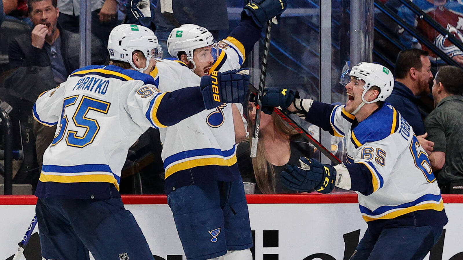 Blues force Game 6 with comeback win in overtime against Avalanche