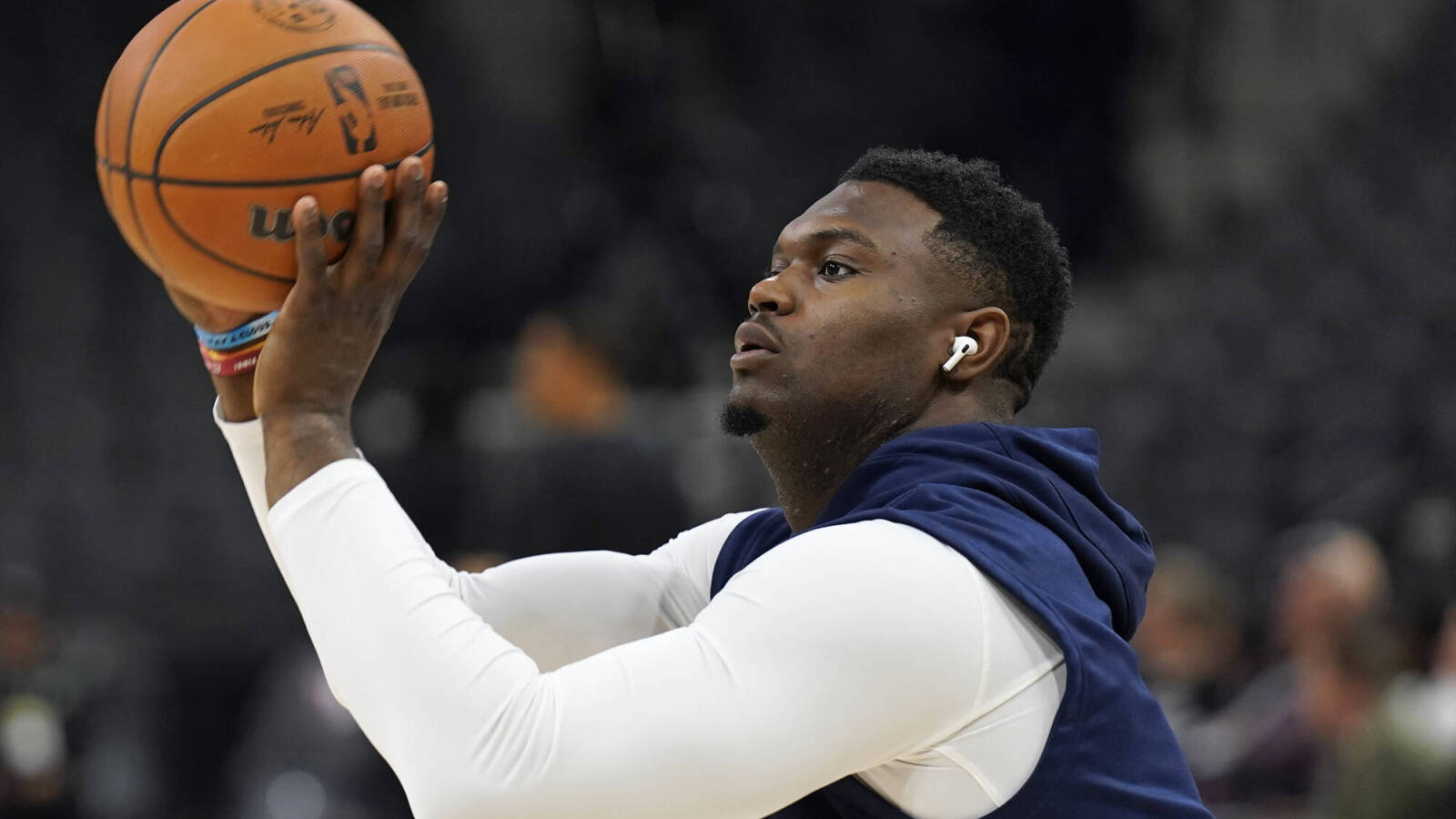 Zion Williamson goes viral for funny response to Thanksgiving question