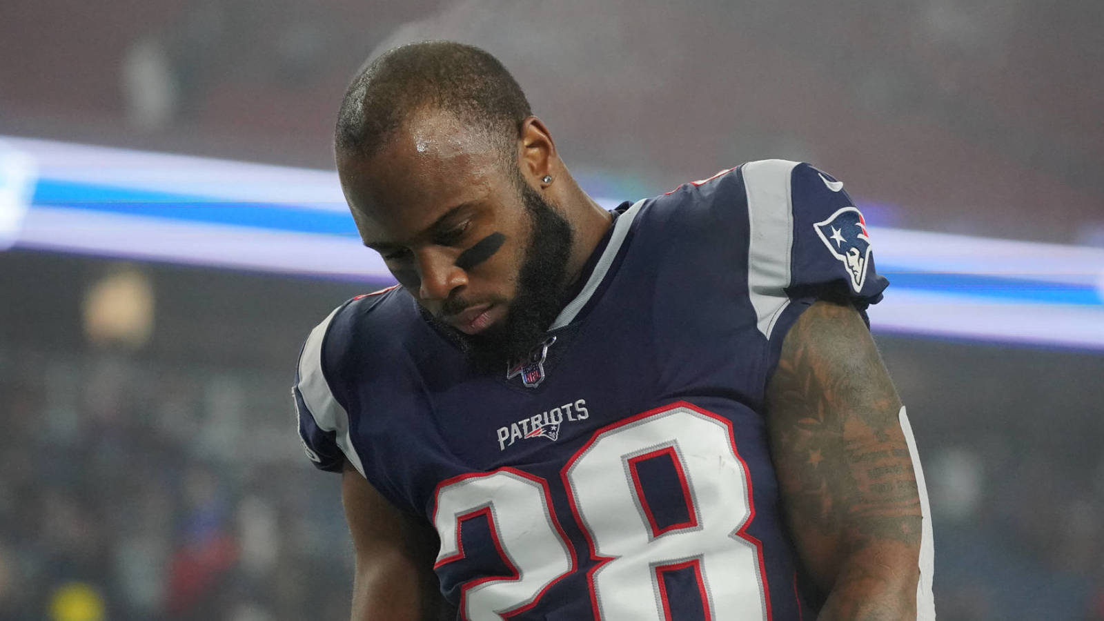 Patriots' James White inactive after father dies in car crash ...