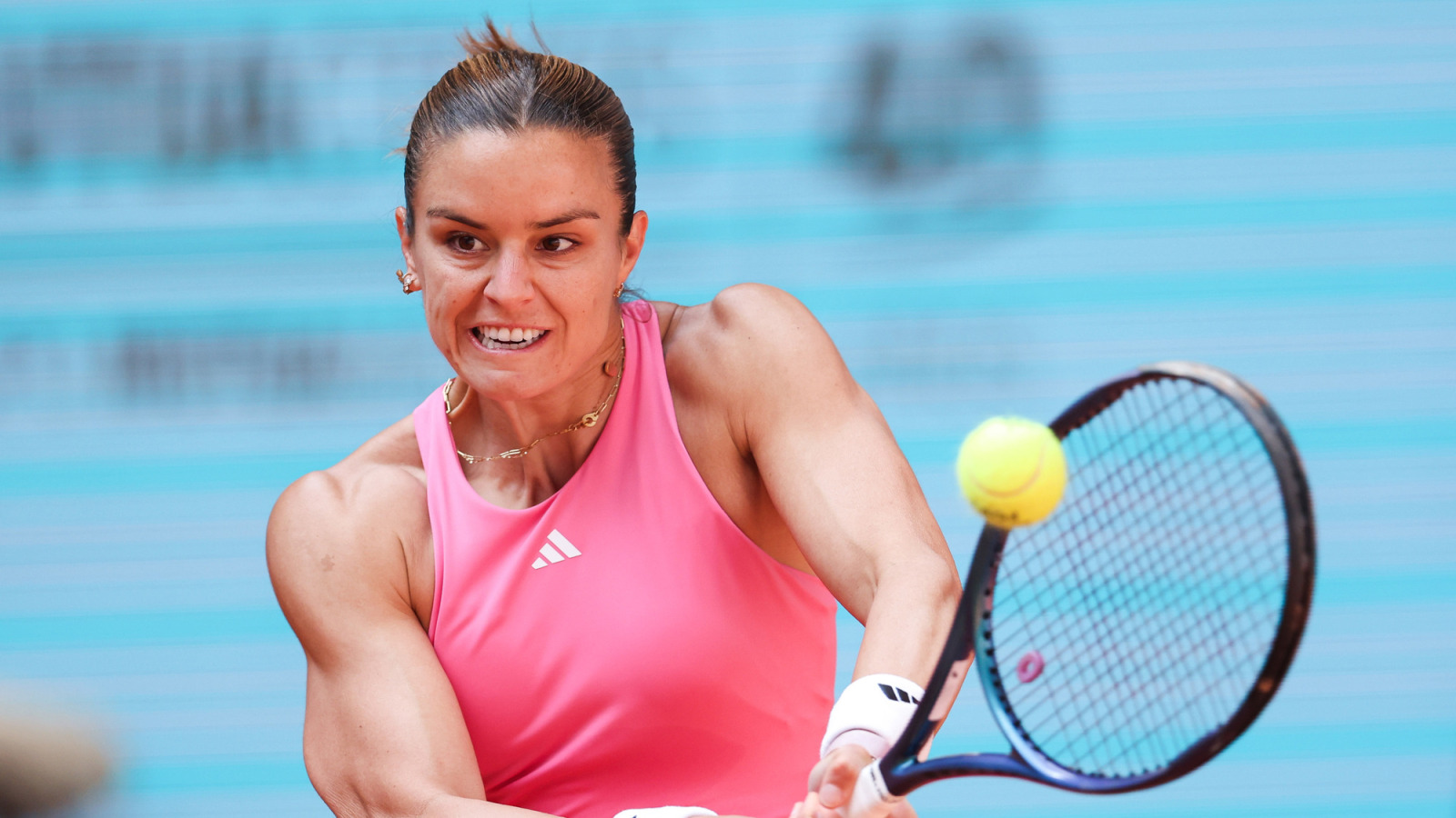 Unfortunate end: Belinda Bencic's injury propels Maria Sakkari into Rome Open second round