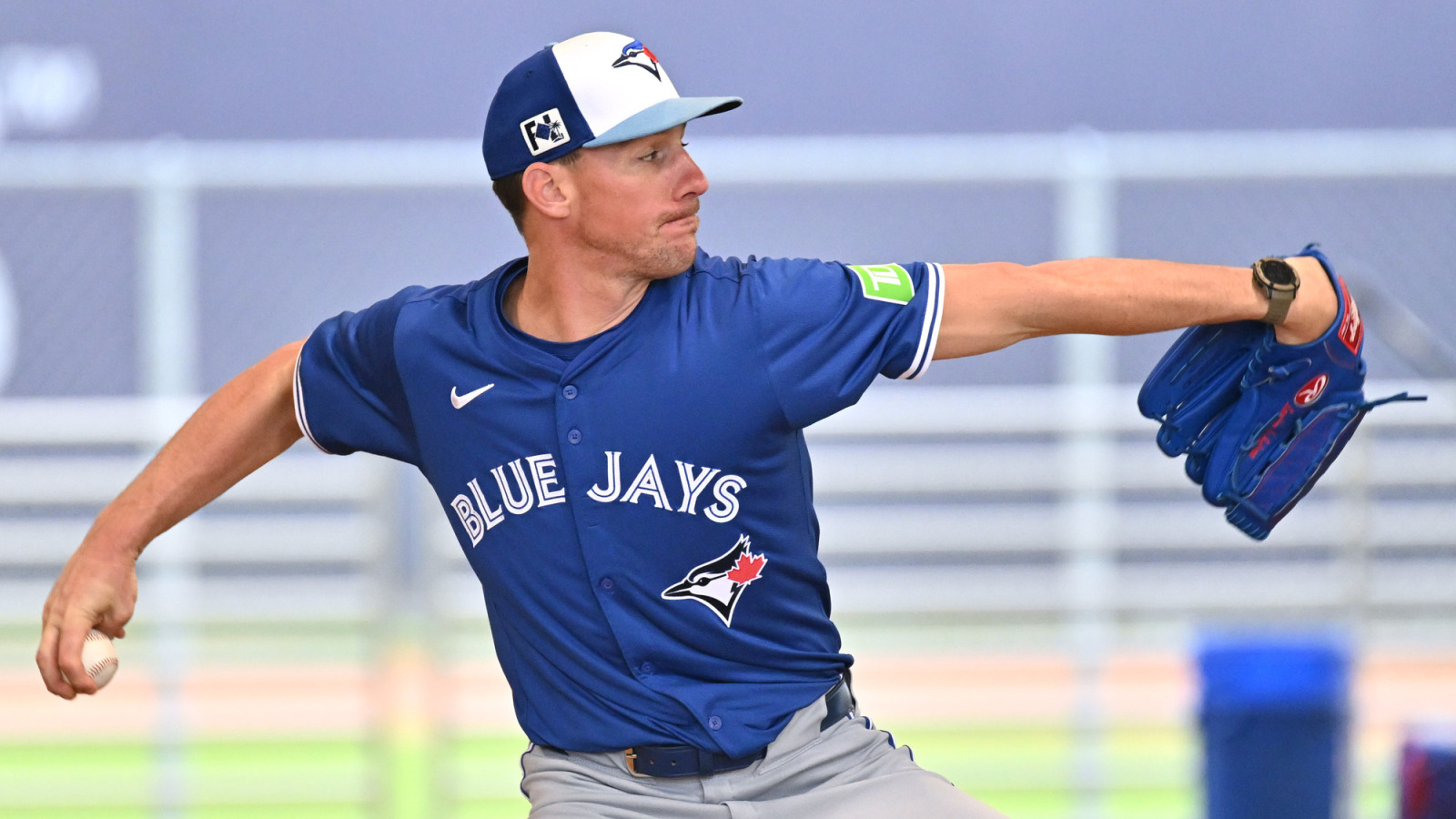 Watch: Blue Jays pitcher has to wear team's fantasy football punishment