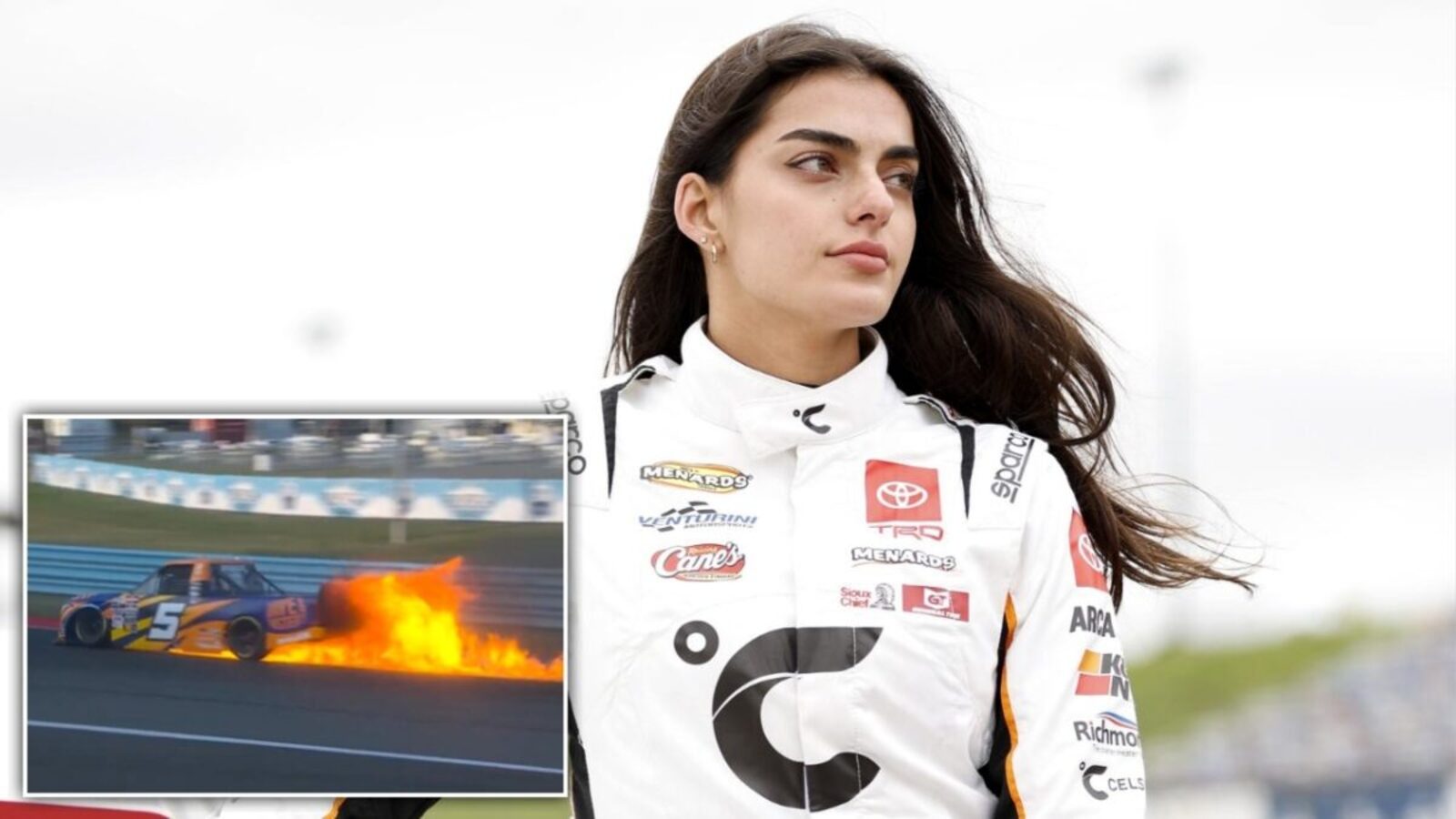 Victoria’s Secret Model NASCAR Driver Toni Breidinger Gets Robbed
