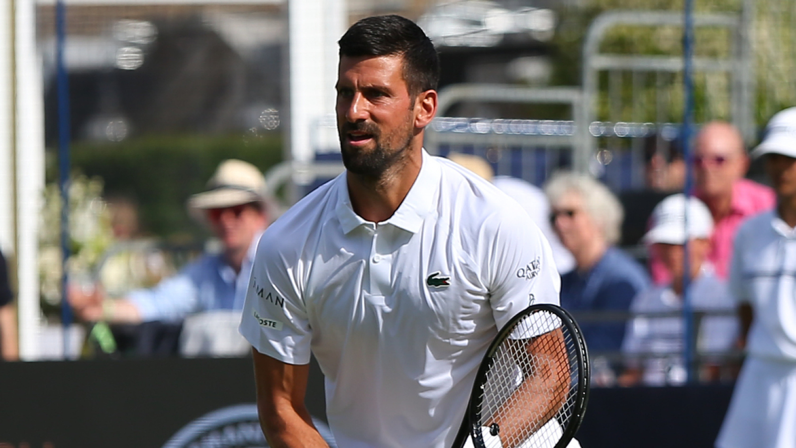 Karen Khachanov Makes Hilarious Remark on the Longevity of Novak Djokovic After an Exhibition at Hurlingham