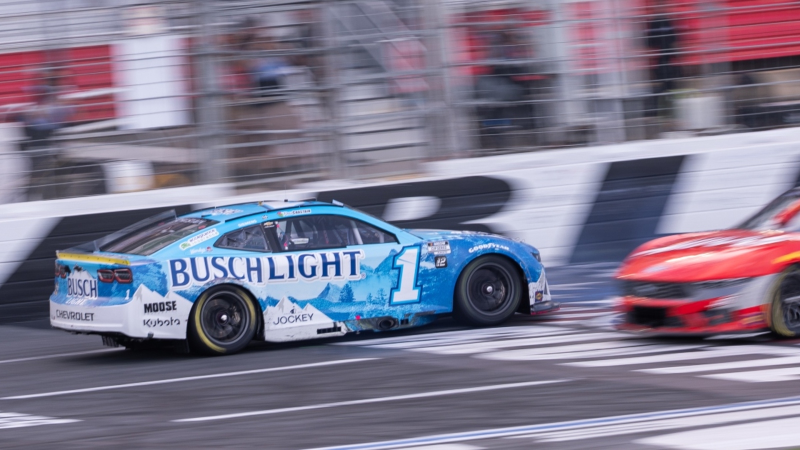 Insiders react to Ross Chastain cleaning out Denny Hamlin, suggest NASCAR would have penalized move