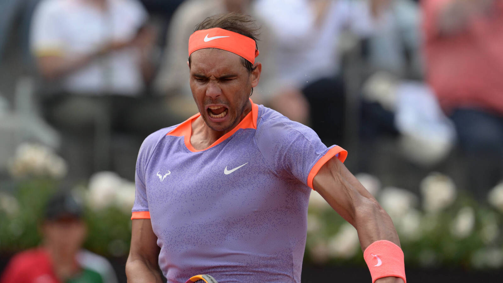 'I found a way to win, that’s important,' Rafael Nadal gets past Zizou Bergs in a grueling first Round encounter in Rome