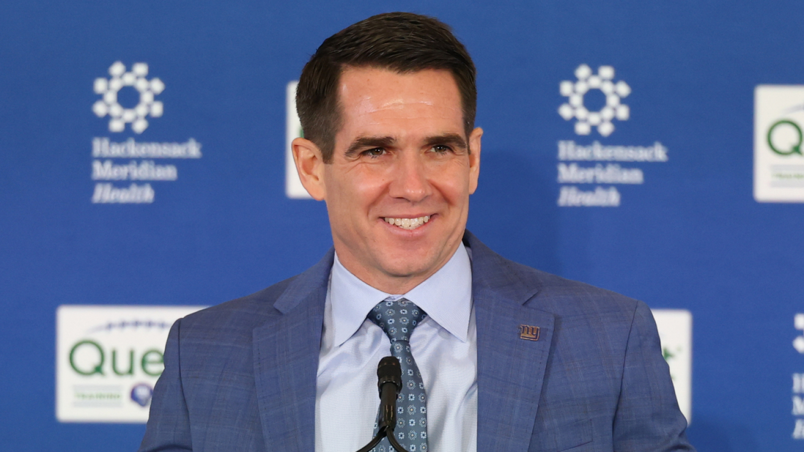 Joe Schoen reacts to Giants' structure change under new HC John Harbaugh
