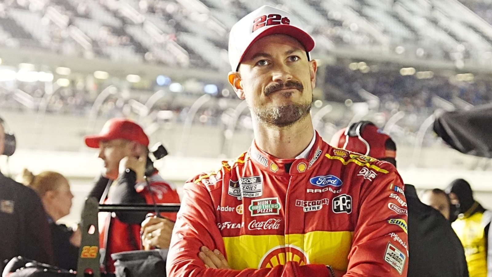 Joey Logano sends warning over Shane van Gisbergen, Connor Zilisch at Atlanta: ‘Gonna crash all of us’