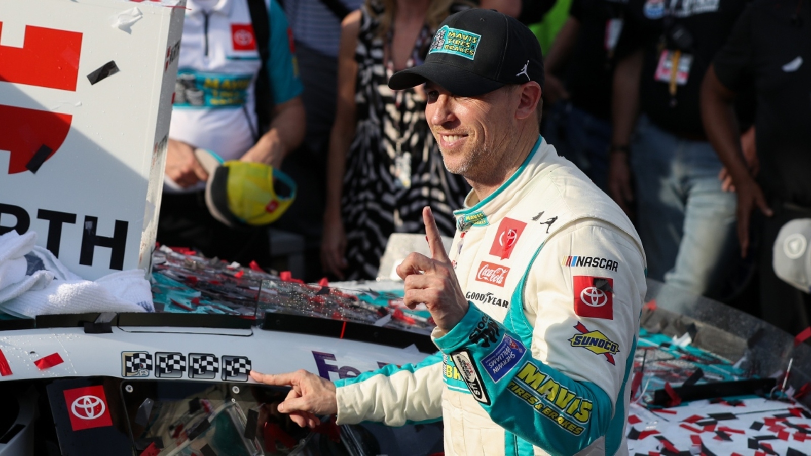 Denny Hamlin on confidence in calling his shot at Dover: ‘I should expect to win every week’