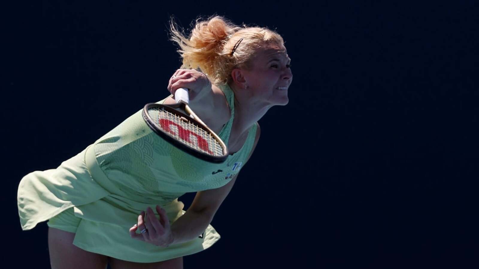 Katerina Siniakova scores early upset in Wuhan