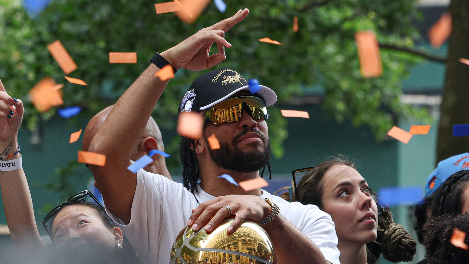 Jalen Brunson poslal vzkaz kritikům při vítězném pochodu New Yorku