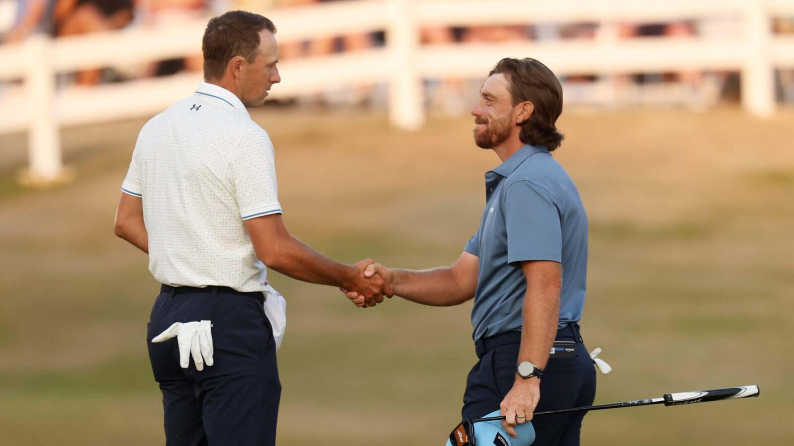 Jordan Spieth reveals what he told Tommy Fleetwood straight after playing alongside him at The Open this week