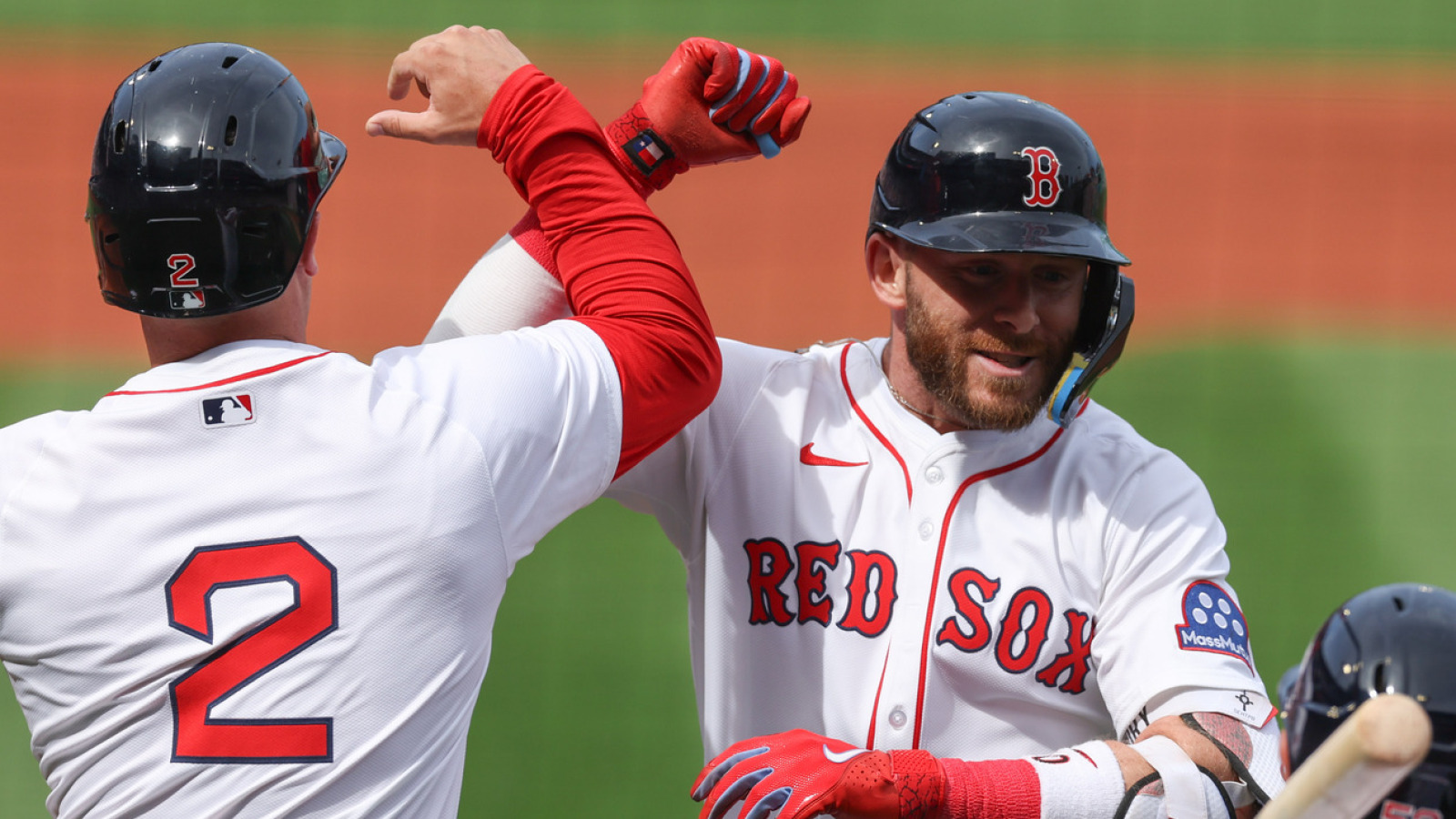 Watch: Red Sox have bizarre new home run celebration