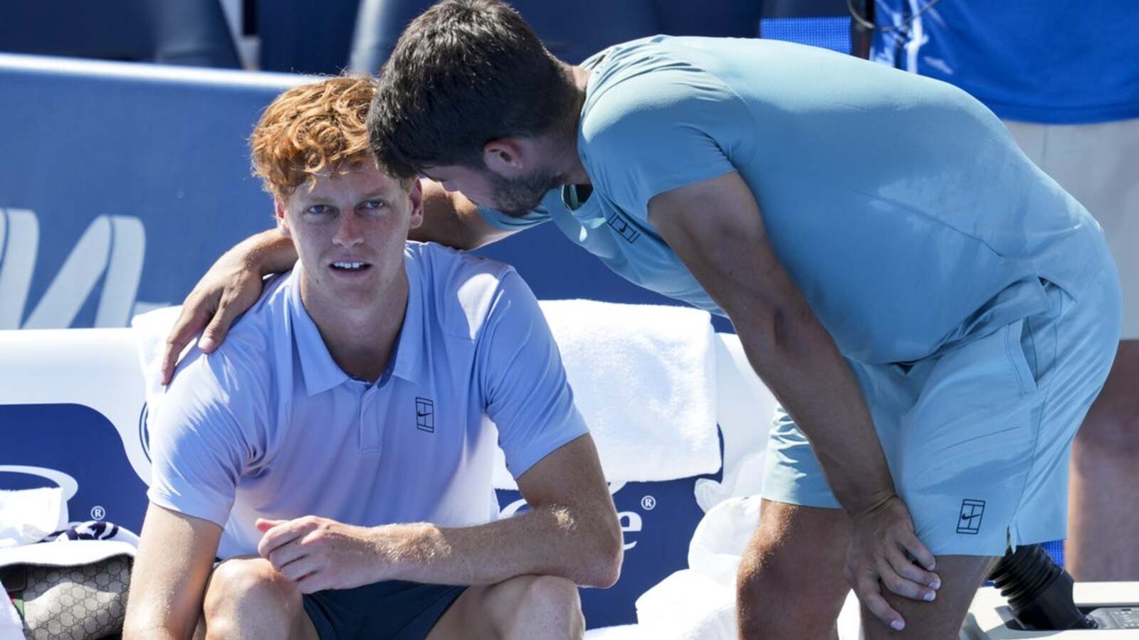 Carlos Alcaraz wins Cincinnati Open when Jannik Sinner retires