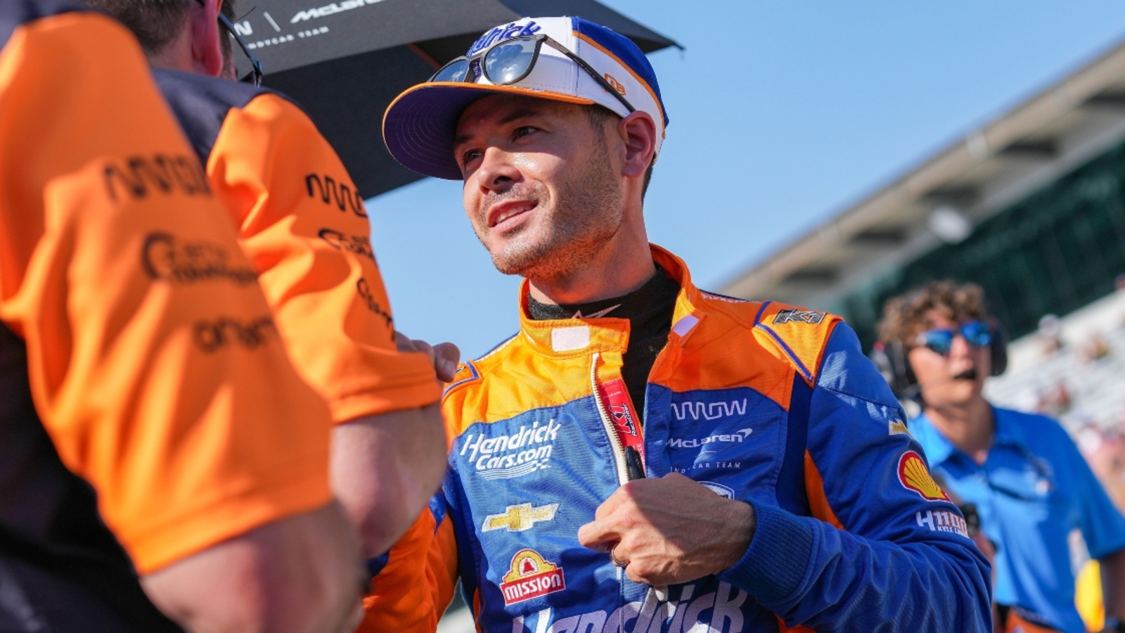 Kevin Harvick describes the challenge of Coca-Cola 600, Kyle Larson attempting Indy 500 double