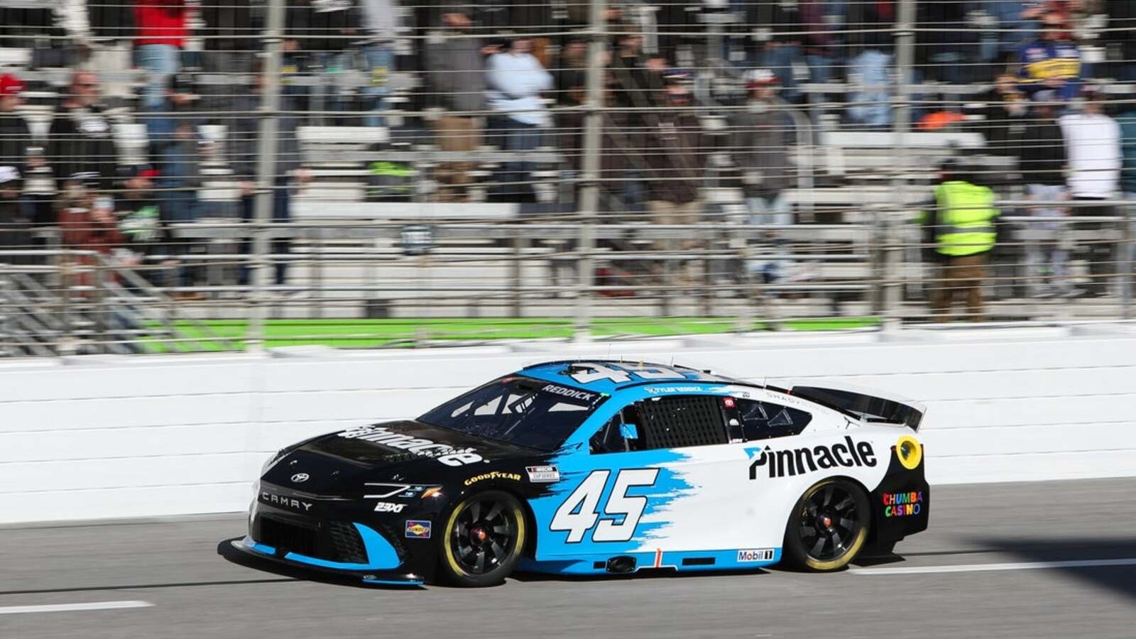 Despite crash, Tyler Reddick takes home Autotrader 400 in double overtime