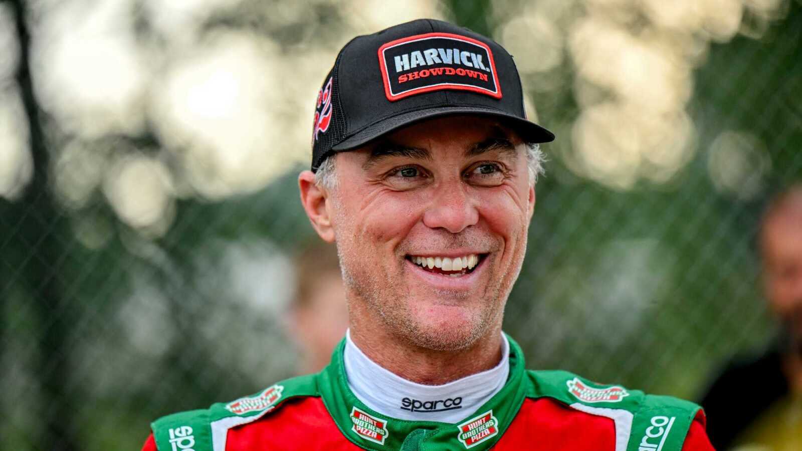 Watch: Kevin Harvick and Son Keelan Trade Paint in Epic CARS Tour West Showdown