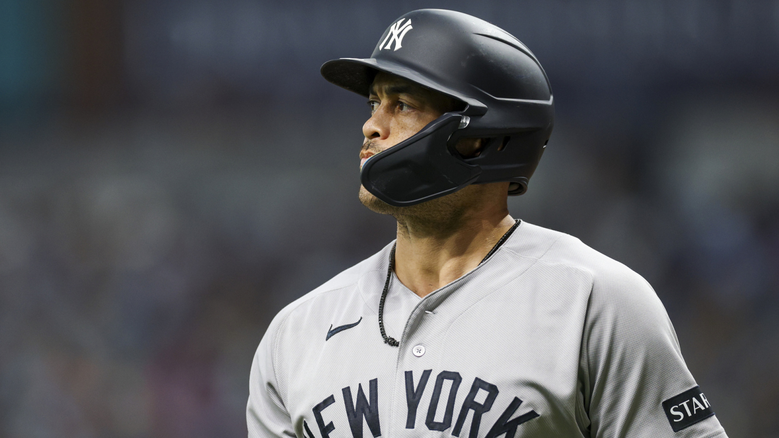 Giancarlo Stanton suffers new calf strain, with Yankees return in doubt