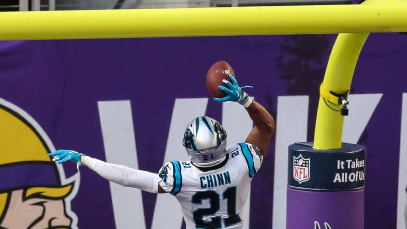 jeremy chinn panthers jersey