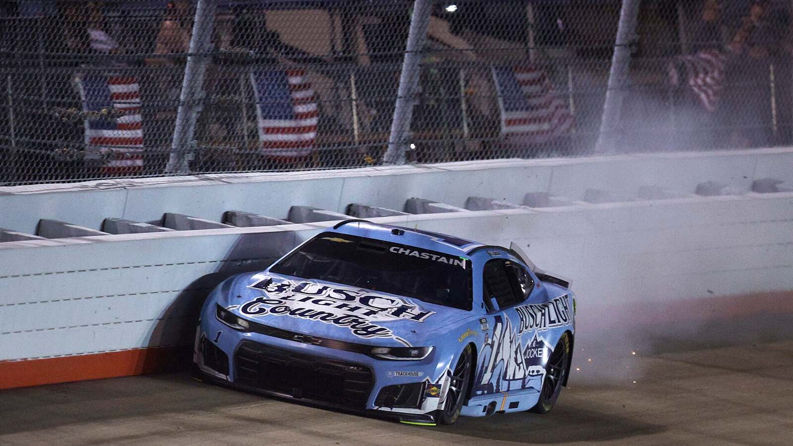 Ross Chastain wants to make it up to fan who got hit by exploding brake rotor at Cracker Barrel 400