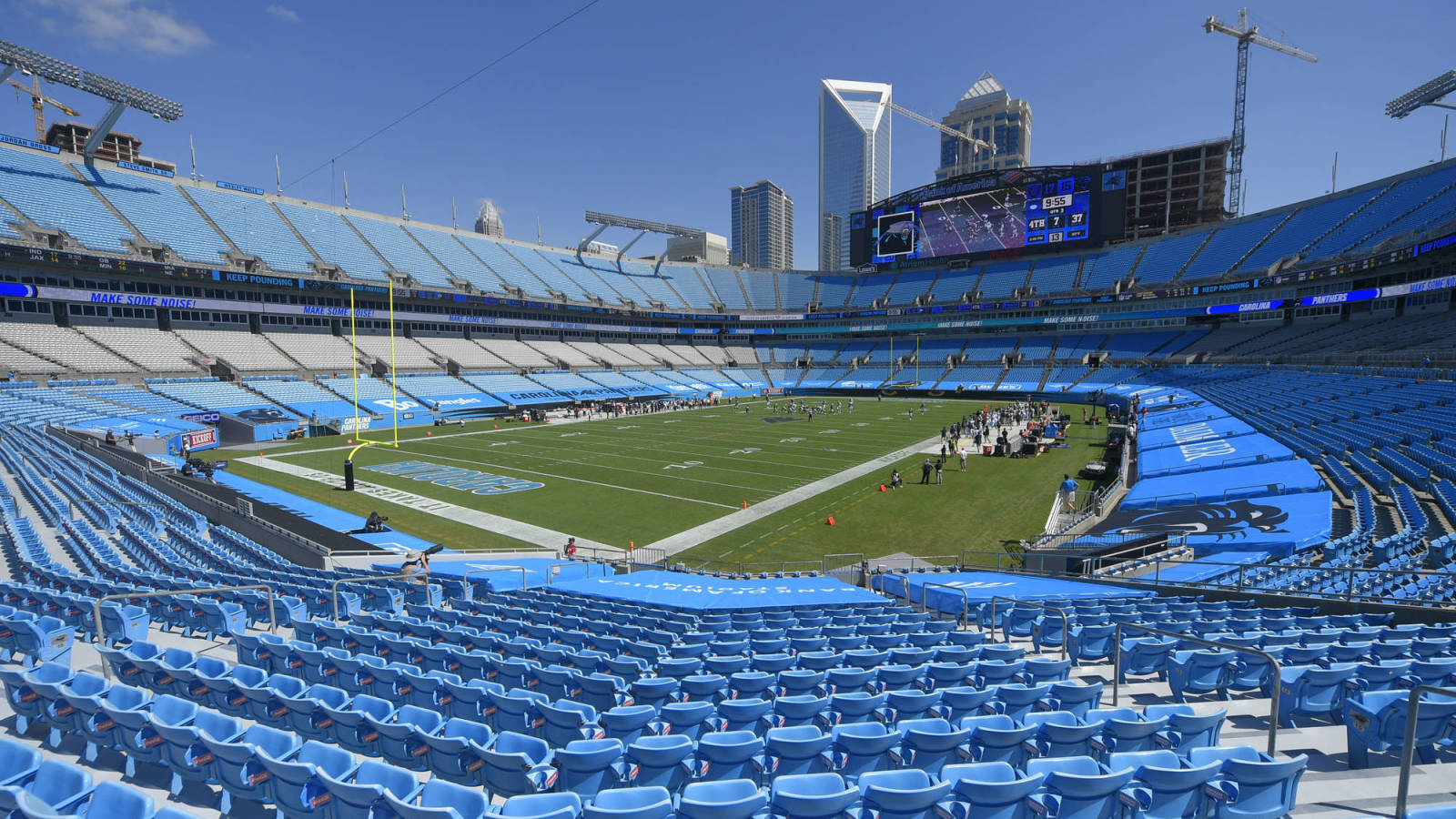 Panthers mandate masks for indoor areas of Bank of America Stadium - NewsOpener Panthers mandate masks for indoor areas of Bank of America Stadium