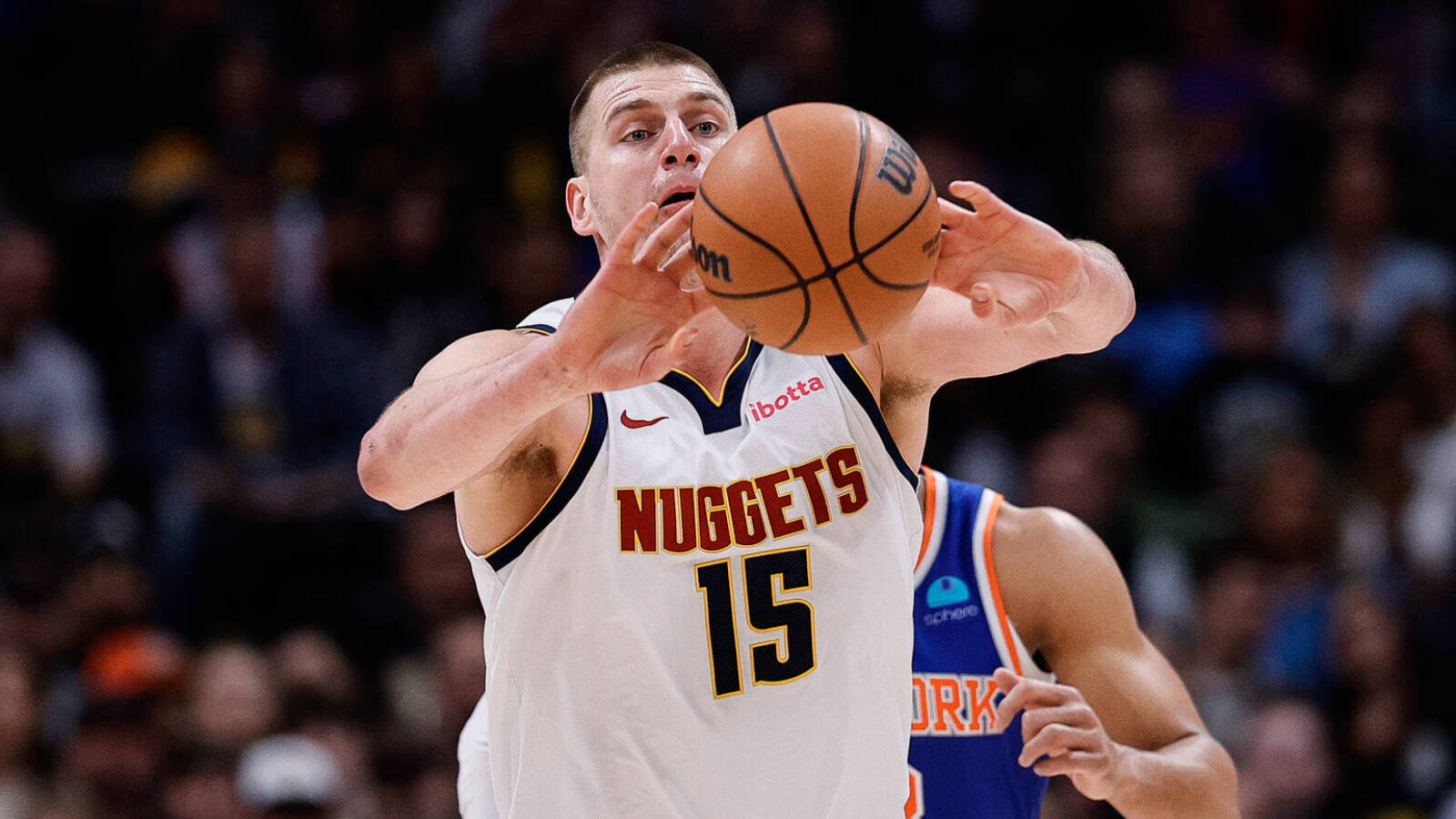 Watch: Nikola Jokic made the most ridiculous pass of the NBA season