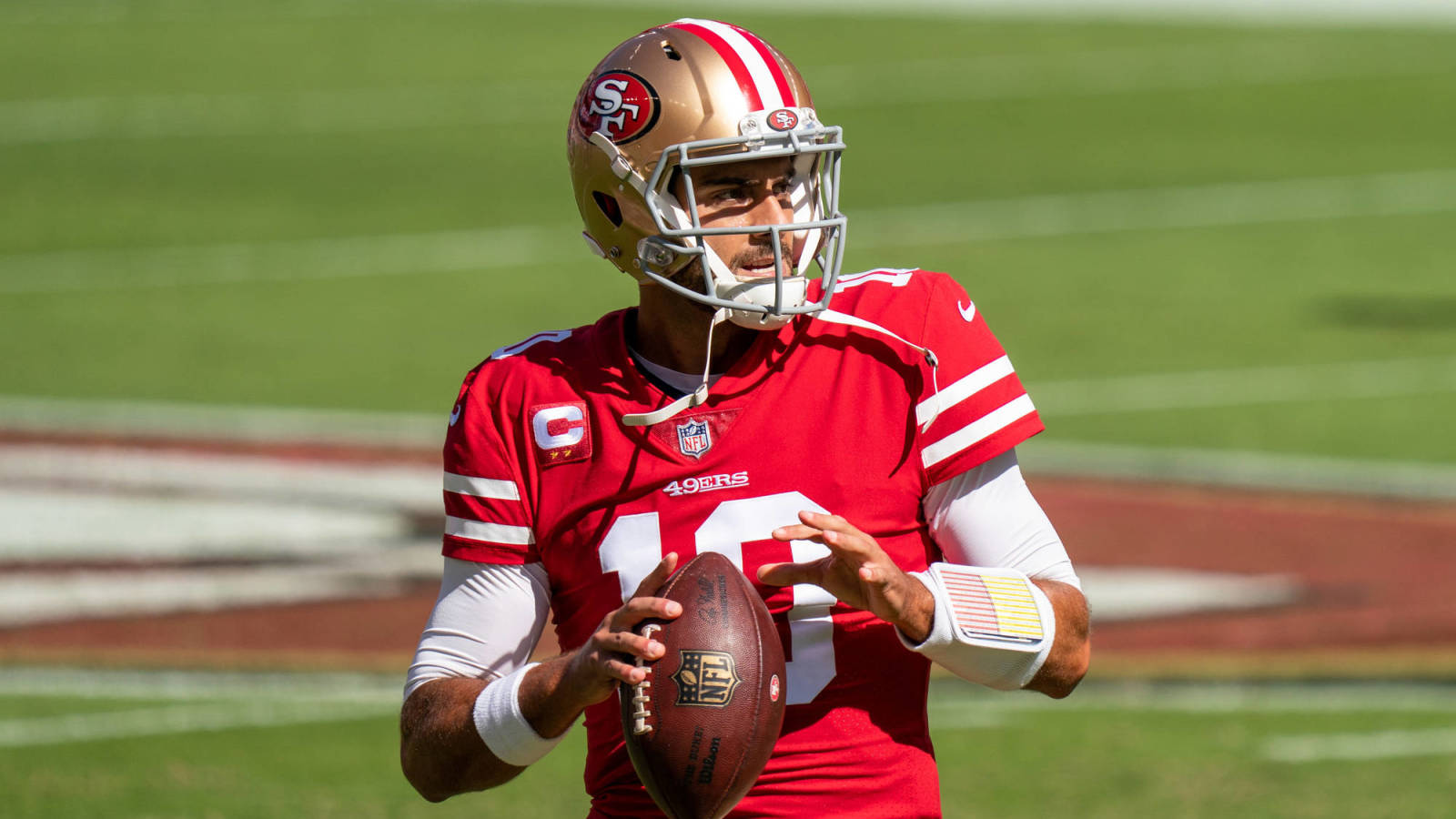 Report: 49ers asking for first-round pick in trade for Jimmy Garoppolo
