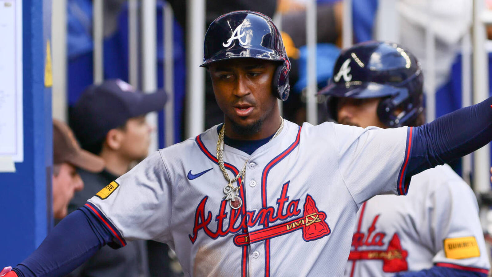 Braves 2B makes speedy recovery from fractured toe