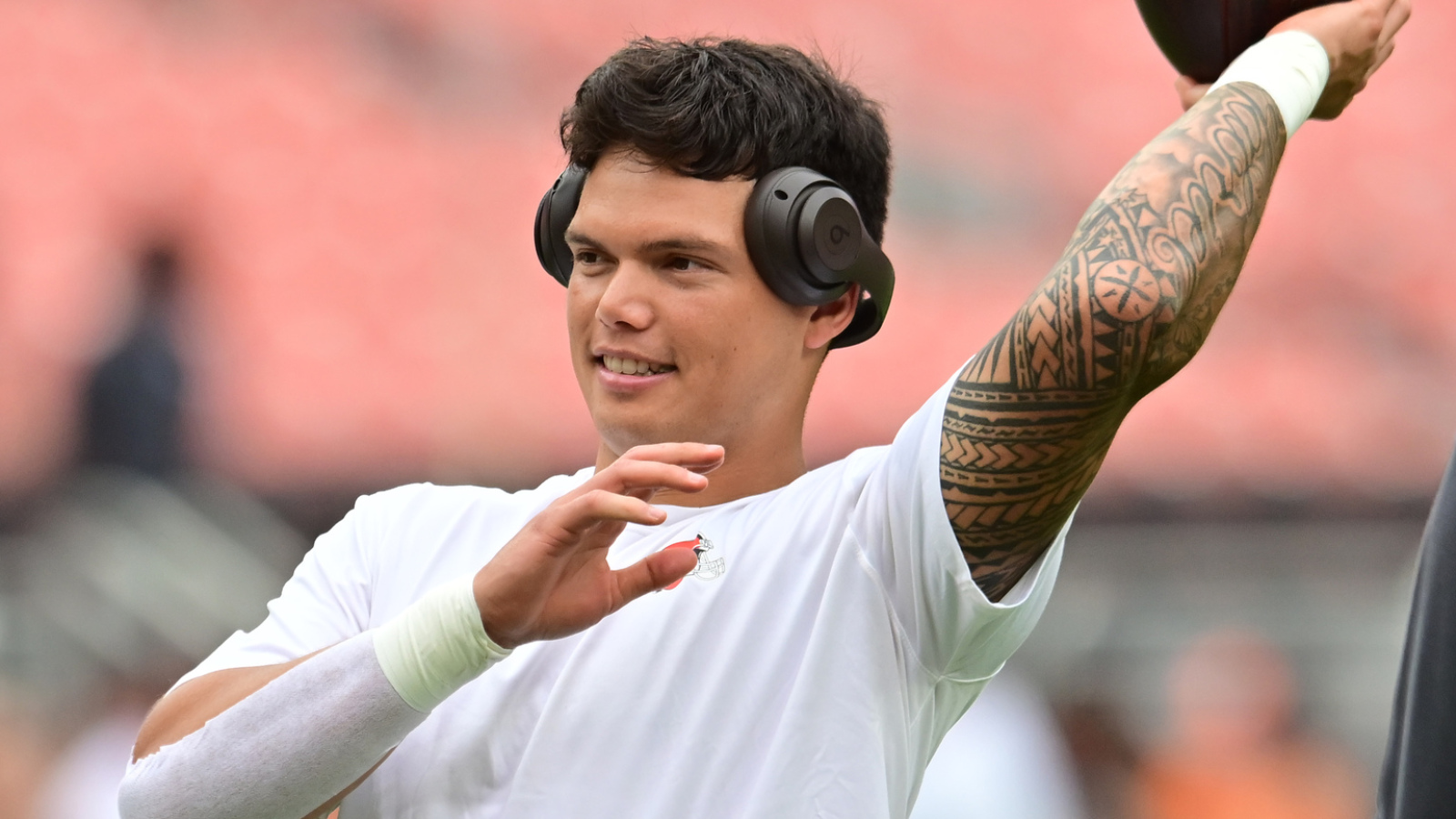 How Browns' Dillon Gabriel handled criticisms from NFL Draft through training camp